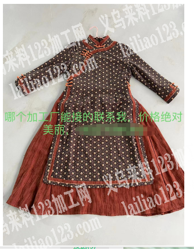 如图服装裙子外发加工，寻找专业做裙子的加