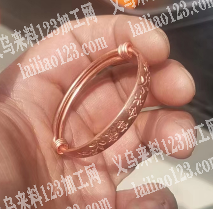 如图小手镯订单外发，寻找有没有做这种手镯