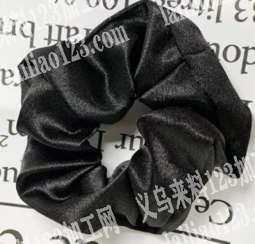 寻找生产布艺发圈的厂家，如图，电话详谈