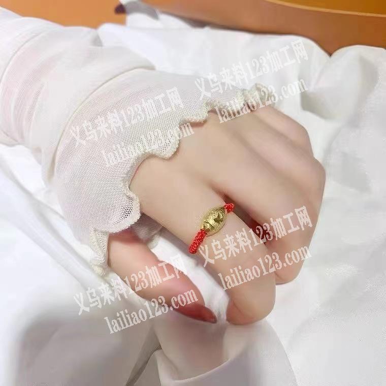 大量红绳戒指订单，寻找厂家，如图，采购有