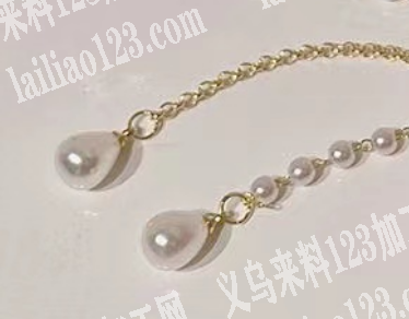 简单挂圈的手工活外发，头饰抓夹的链条，寻