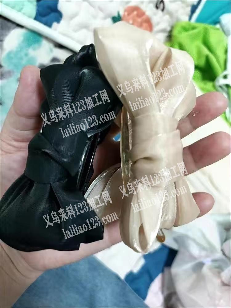 如图，寻找做蝴蝶结的加工厂，如图，请联系