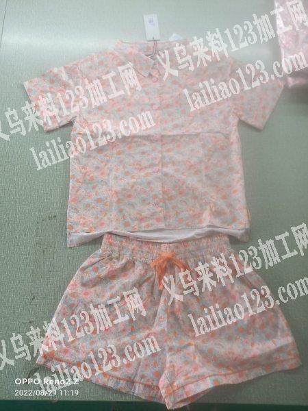 外地工厂，质量保证！以加工梭织面料的服装