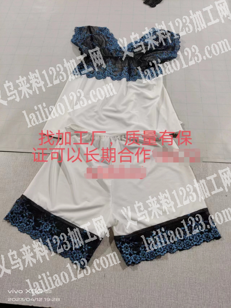 简单睡衣套装外发加工【长期有货】