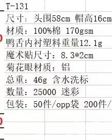 老板委托寻找：如图迷彩帽订单，寻找一手帽
