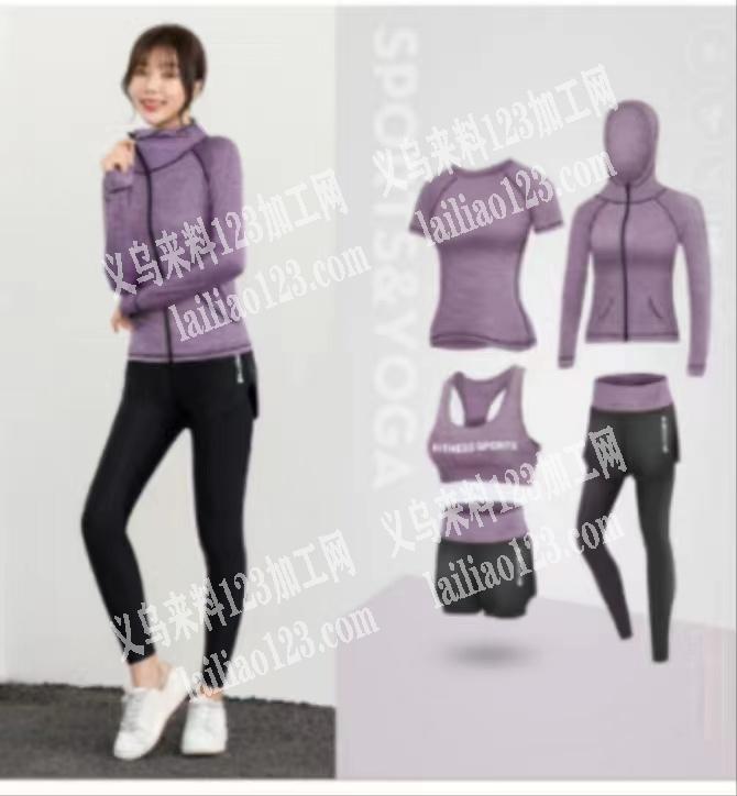寻找做如图五件运动套装的服装工厂。有做的