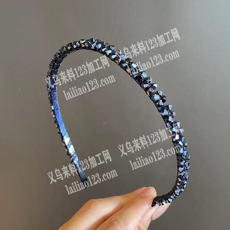 穿珠子+绕在发箍上的手工活外发加工，