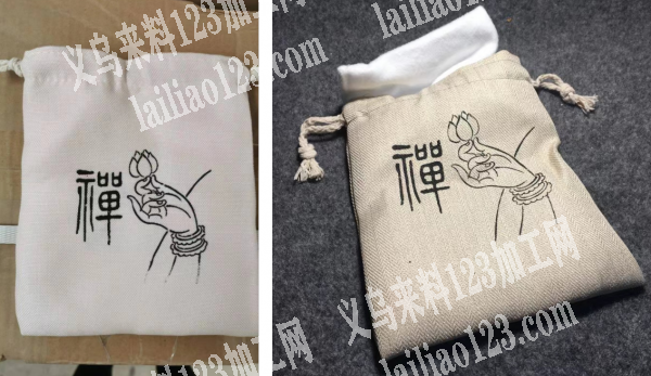 寻找能做如图布袋的工厂，能做的请联系详谈