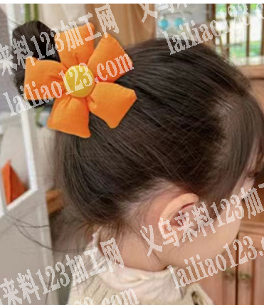 布艺头花成品单，寻找厂家，如图，