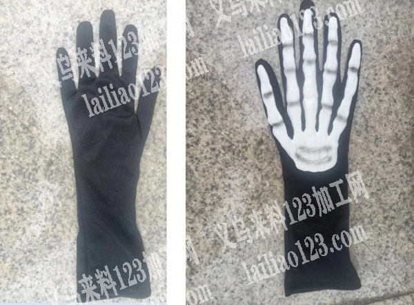 外贸公司寻找手套工厂，如图