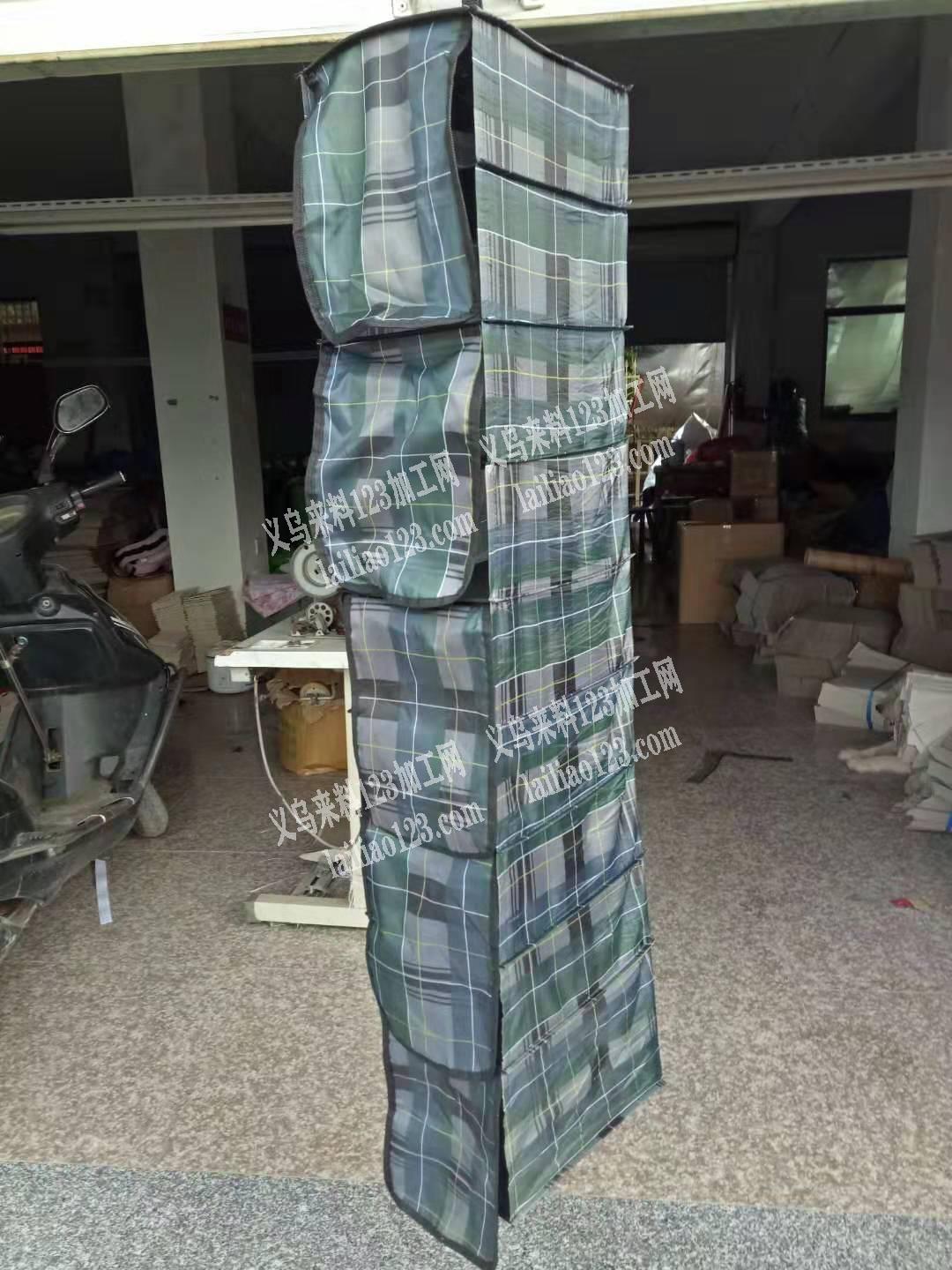 【纯加工】如图收纳挂袋外发加工