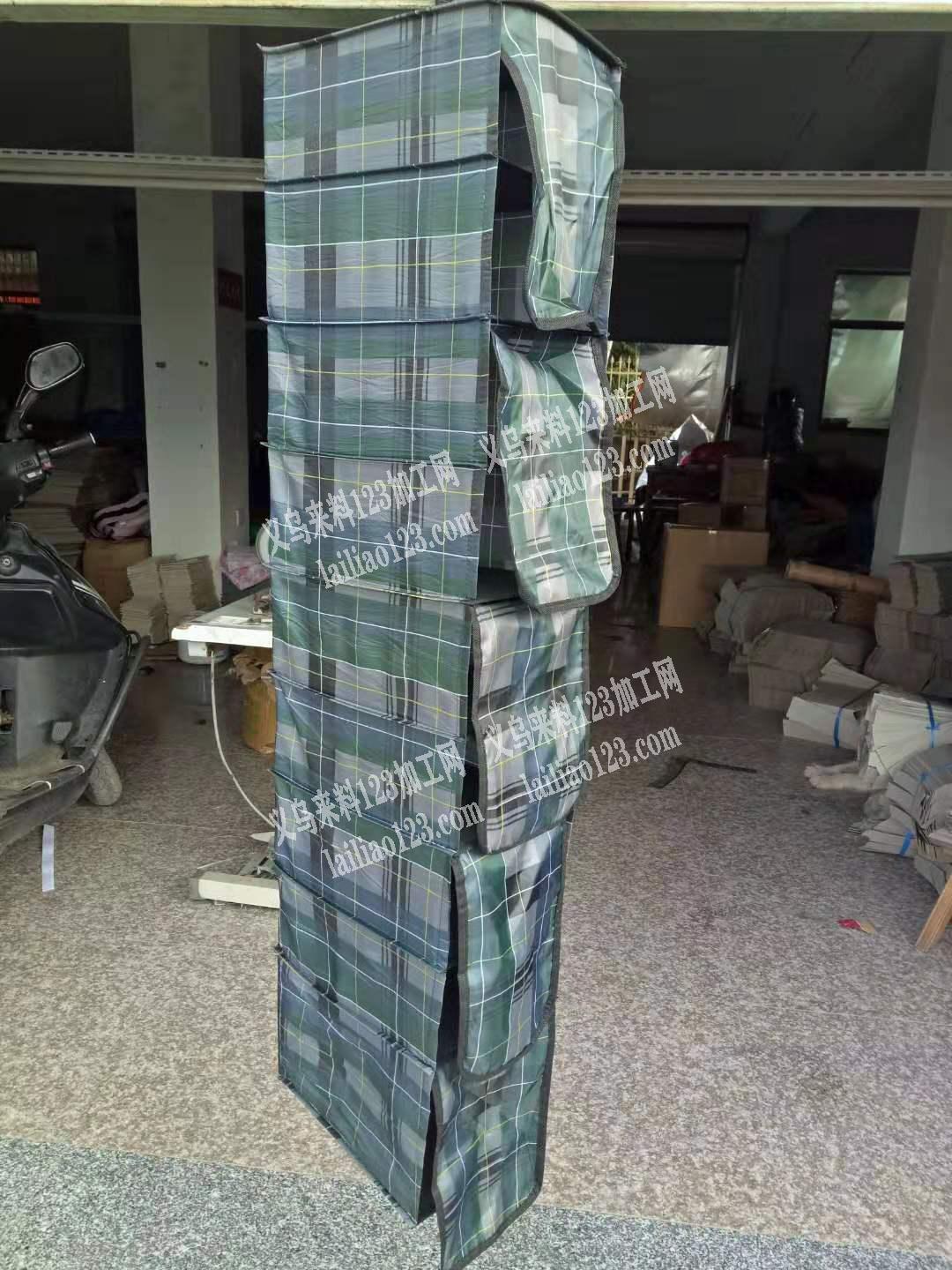 【纯加工】如图收纳挂袋外发加工