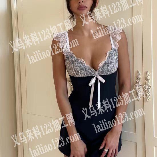寻找会做这款蕾丝服装的工厂，有做的联系，