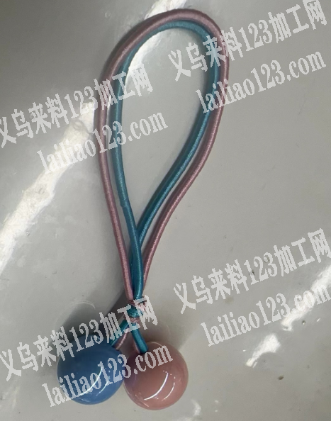 寻找外省做皮筋发圈的加工厂，如图，这样的