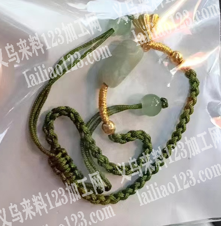手工活【编织的】手链编织的手工活外发，如
