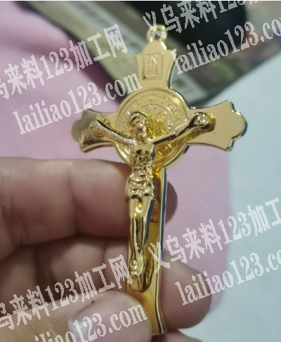 合金压铸翻砂订单，如图，合金十字架订单，