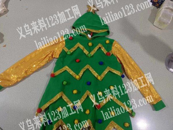 圣诞款式的表演服装外发加工，寻找服装加工