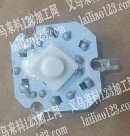 大量软胶开关订单，附图片，电子闪光球上面