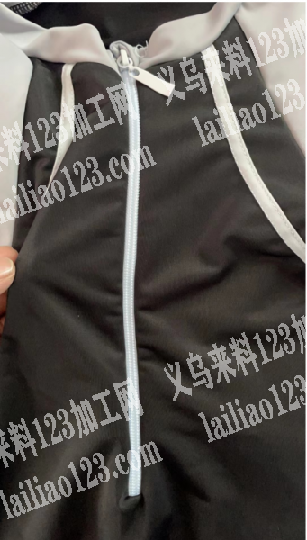 苏溪泳装上拉链外发加工，如图，，每天都有