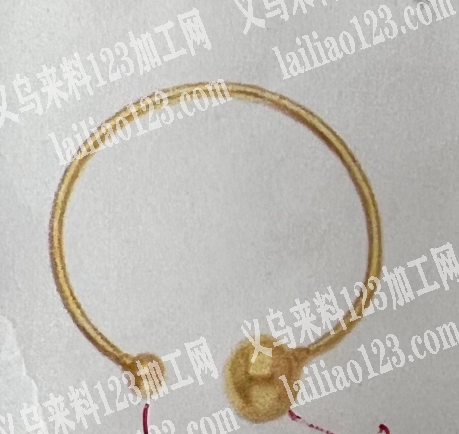 不锈钢手镯饰品成品订单，寻找工厂，如图