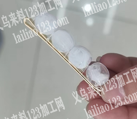 穿珠子绕珠子，的手工活，如图，会做的联系