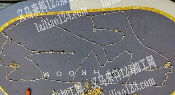 如图饰品手工活外发加工，寻找挂圈的手工活