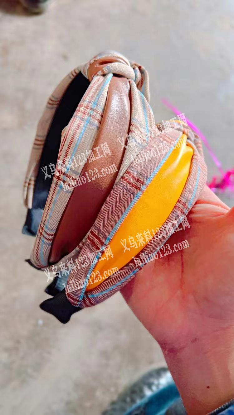 布艺发箍成品订单外发，如图，寻找可以包工