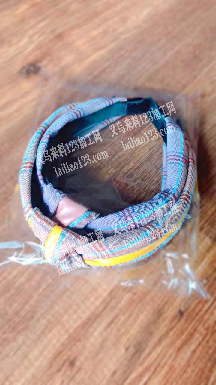 布艺发箍成品订单外发，如图，寻找可以包工