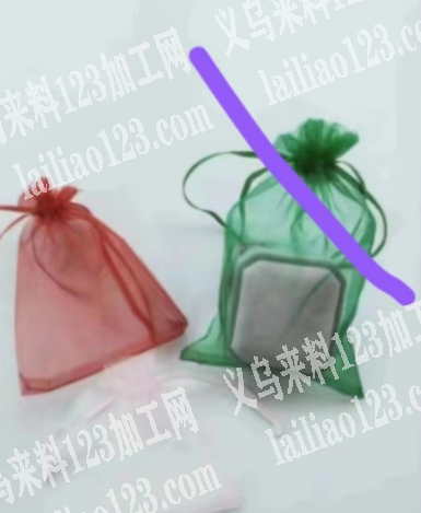 寻找如图纱袋厂家，采购现货，有的联系我详