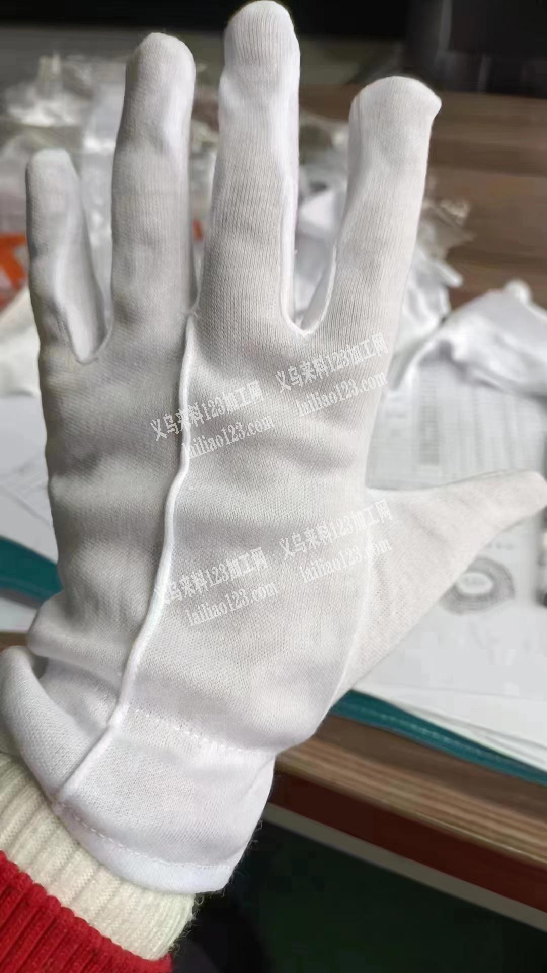 白手套，一根筋手套，寻找专业做的工厂合作