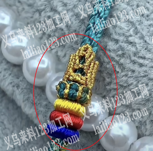 如图绳子编织的手工活外发加工，寻找会做如