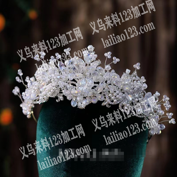 新娘饰品手工活外发加工，寻找专业做新娘平