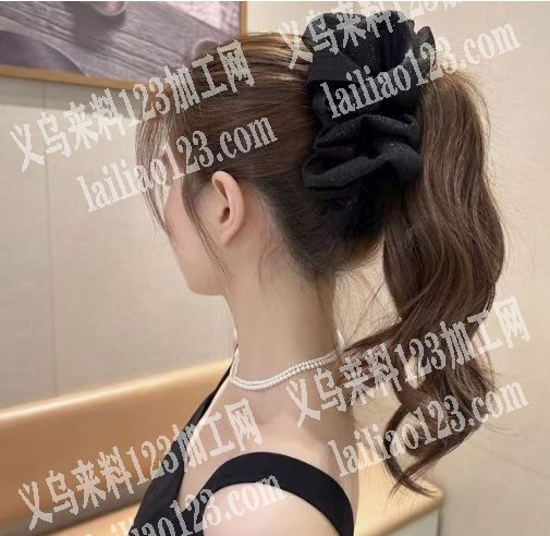 寻找如图爆款布艺发饰，厂家联系我