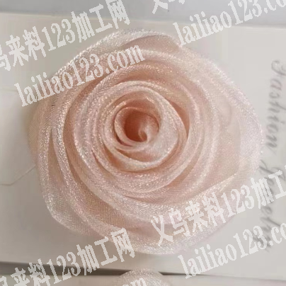 30000多手工活外发，布艺玫瑰花手卷起