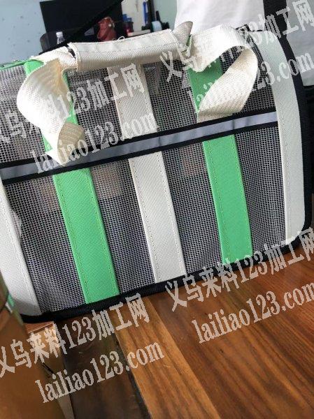 手提包包外发加工，如图，有加工厂能做这款