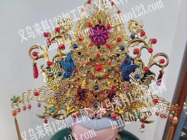 长期有古典凤冠饰品头饰订单，长期有订单合