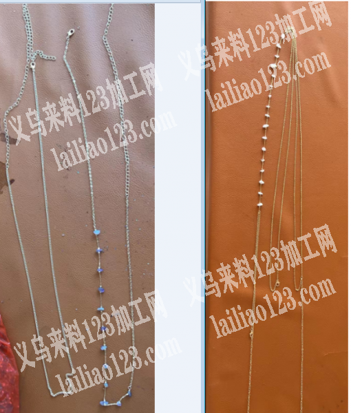 《我这里长期有手工活》项链挂圈的手工活外发加工