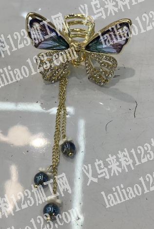 爆款蝴蝶抓夹订单，附图片，厂家有吗？有订