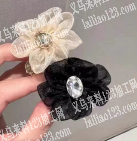 爆款布艺发饰订单，寻找厂家，如图，寻找生