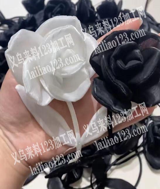 《有订单，如图》寻找布艺花的工厂，寻找做
