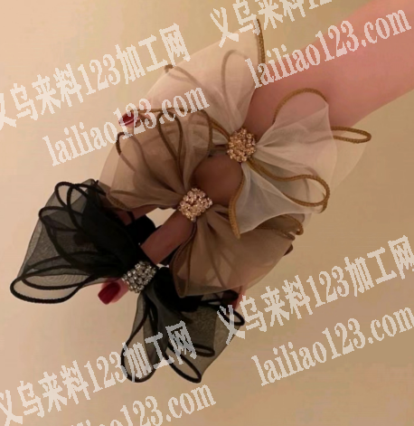 电商大量布艺网纱蝴蝶结订单，寻找厂家，如