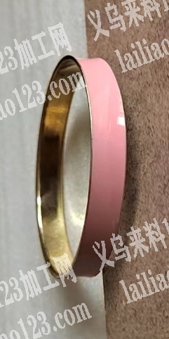 手镯滴油外发加工，光面的。，如图，