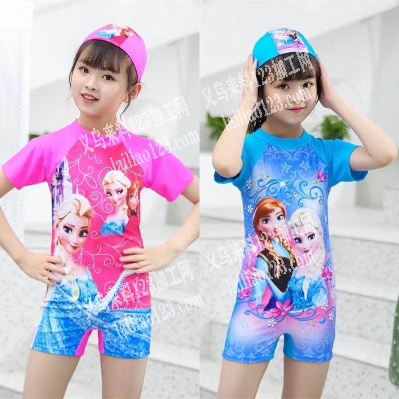 儿童泳装订单外发，长期合作，如图，老板委