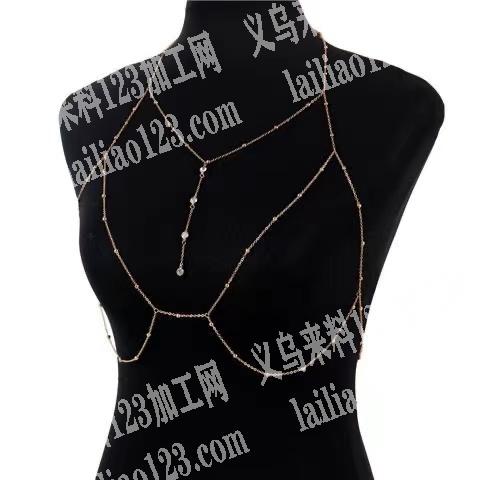 胸链身体链成品订单外发，如图，寻找专业做