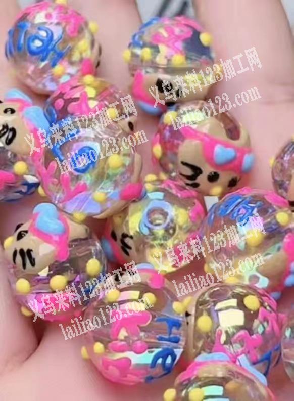 大量滴油和手绘外发，如图珠子，电话详谈