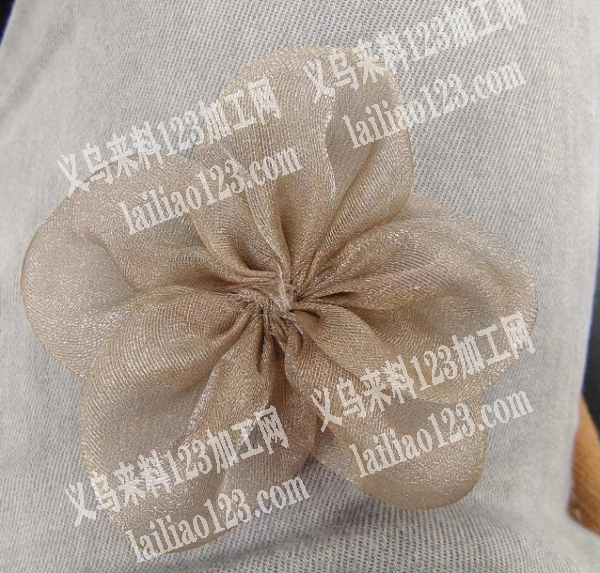 丝网布花手缝手工活外发，发本地外地均可，