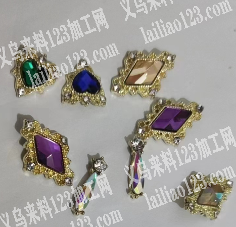 美甲穿戴点钻外发加工，寻找点钻的加工厂，