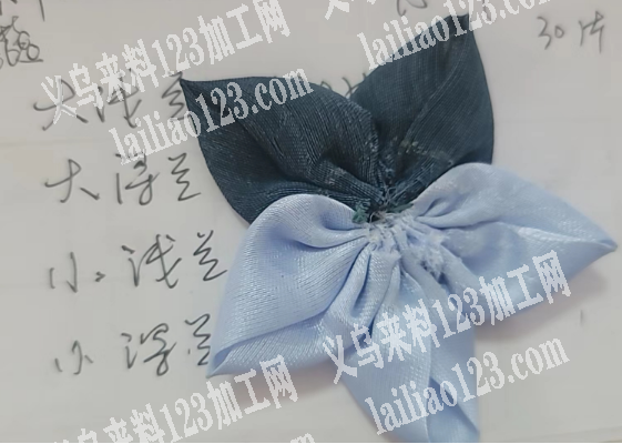 《可发外地》布花手缝的手工活外发加工，如