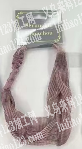 《发外地做，平车活》布艺发带外发加工，工