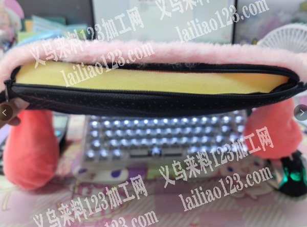 毛绒坐垫产品订单外发，要包工包料做成品的